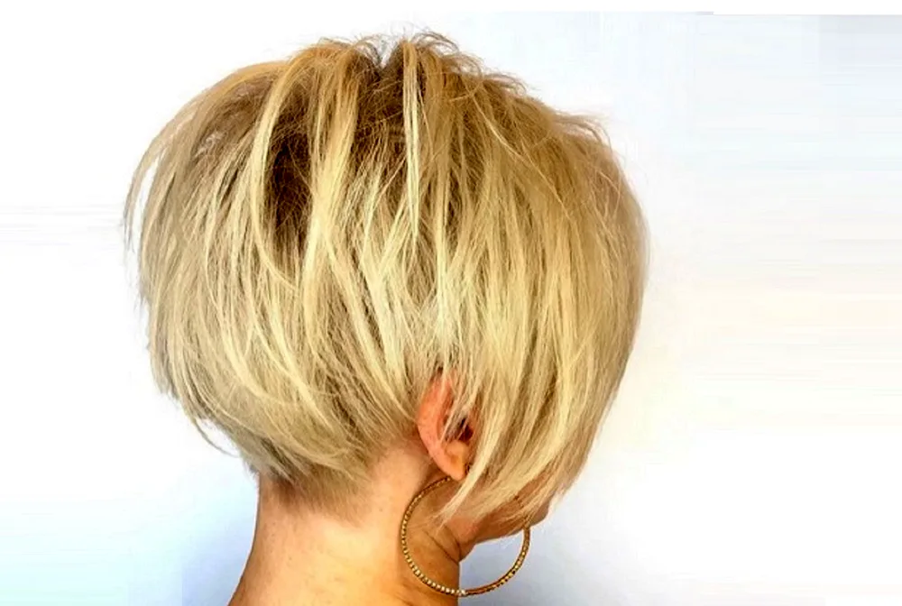 Shaggy Pixie haircut