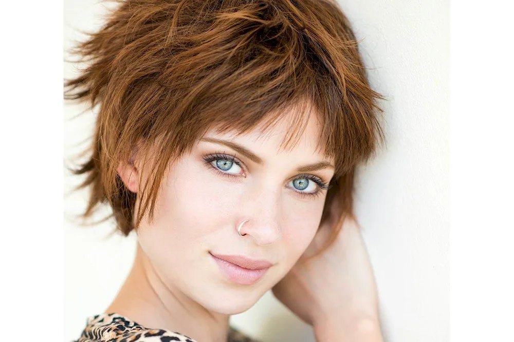 Shaggy Pixie haircut