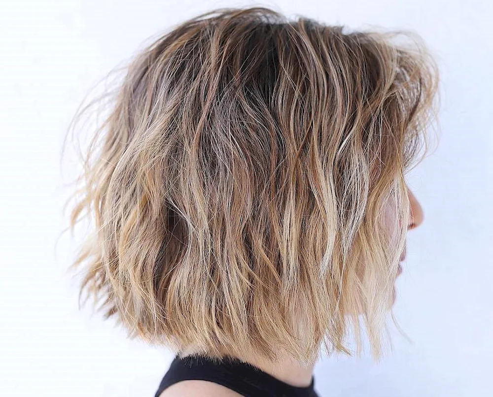 Long bob haircut