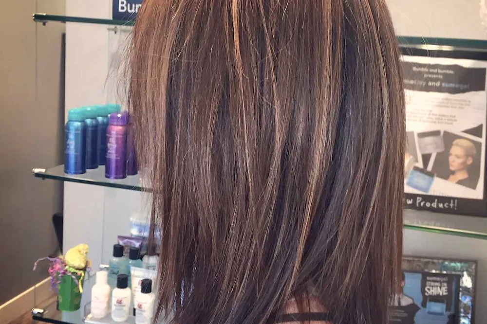 Layered Cascade haircut