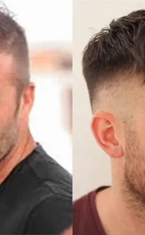 Tennis Canadian haircut