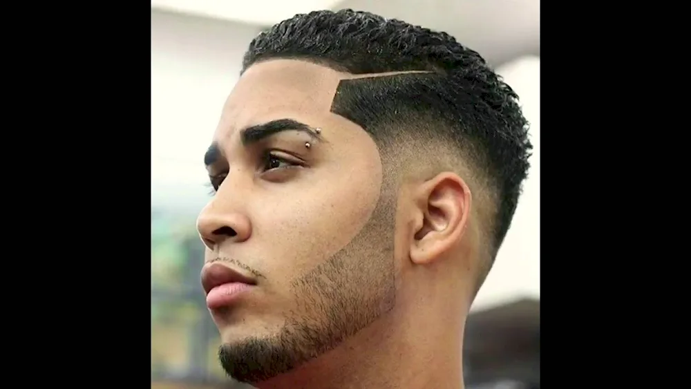 Caesar Fade half-box fade half-box haircut