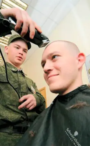 Army haircut