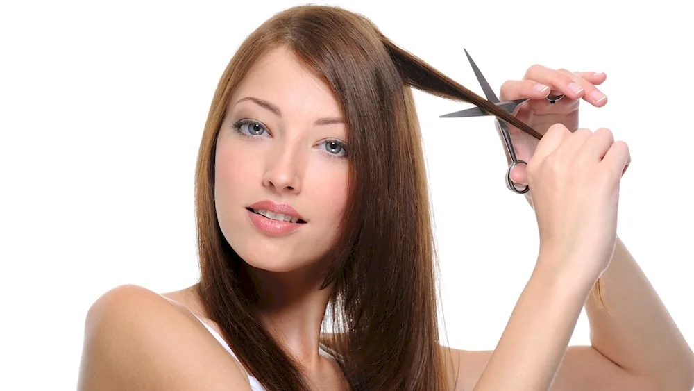 Cut hair floor hair