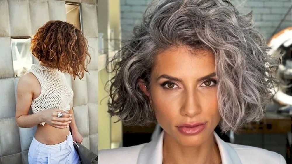 Colouring grey hair with lime