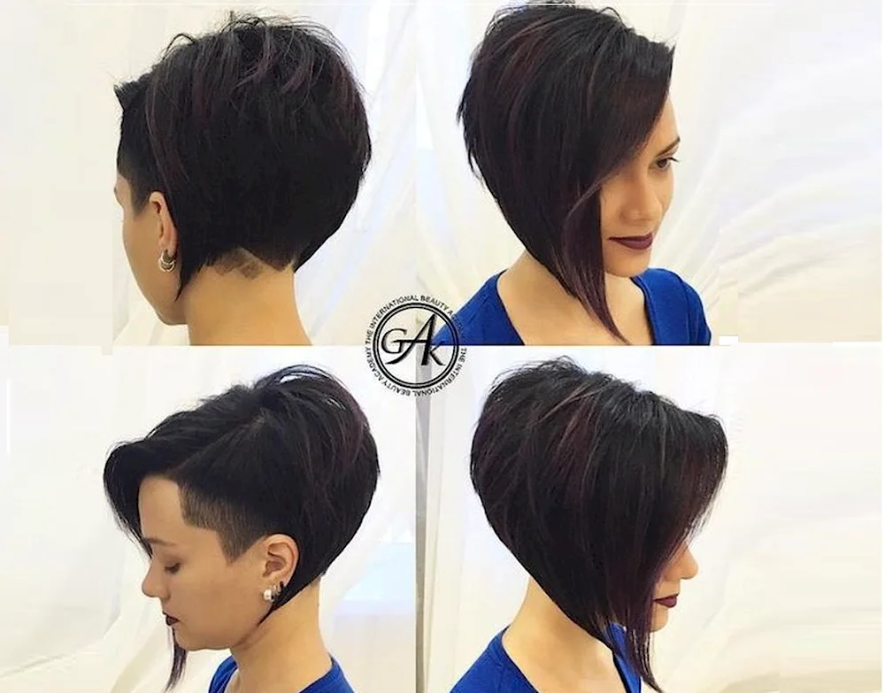 Angelika Grechkina Short Haircuts