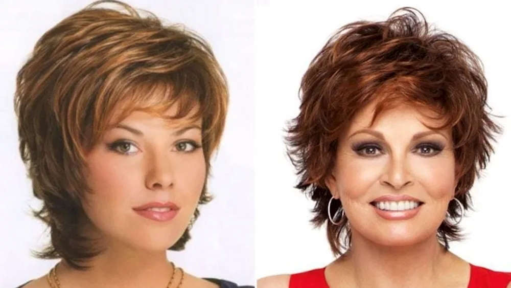 Bob Garson haircut for medium hair over 50