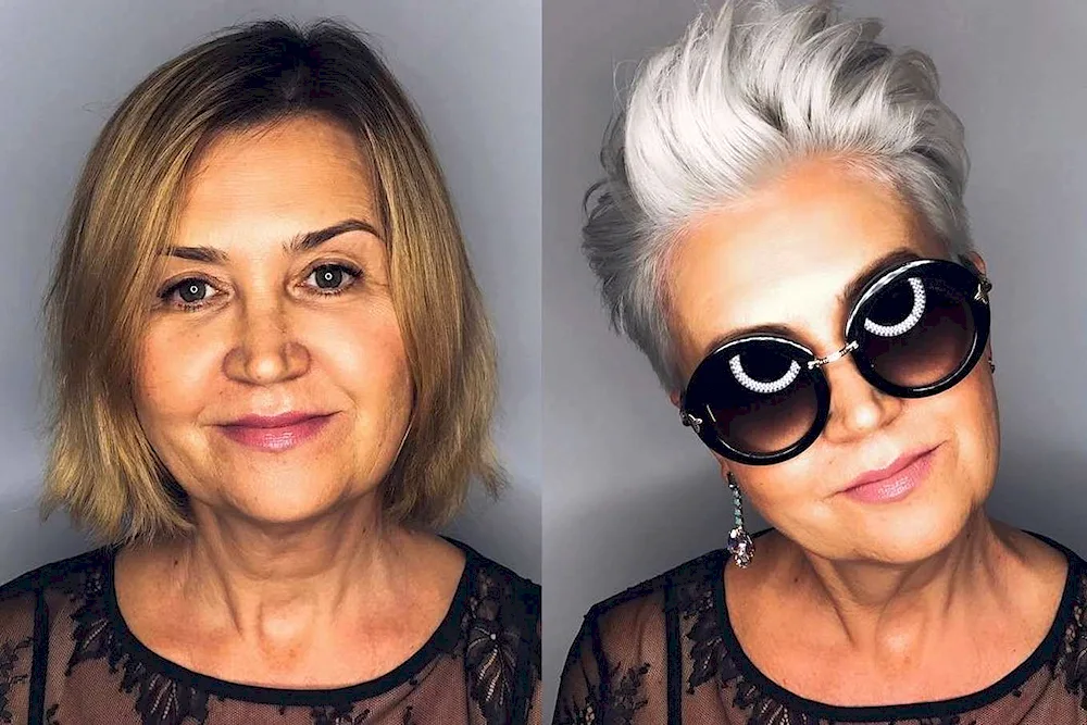 Grey hair