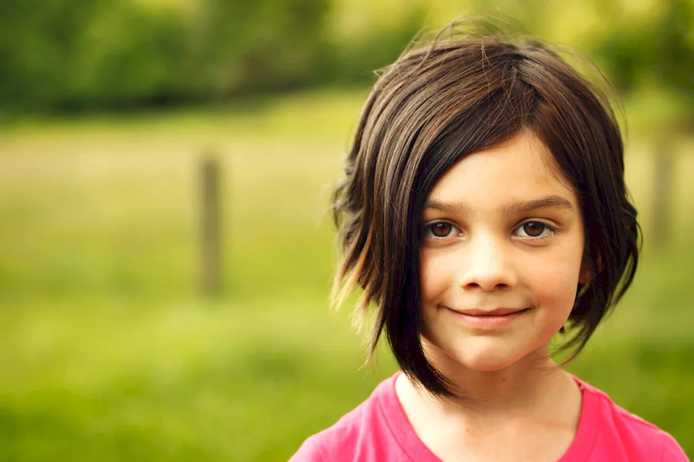 Bob cut for girl