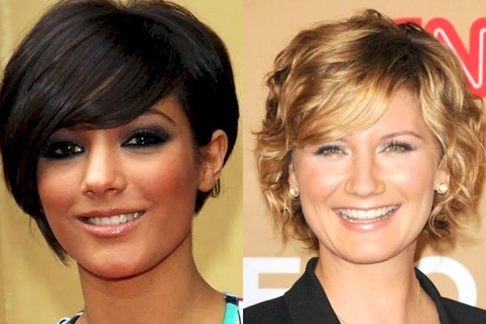 Haircut for round face