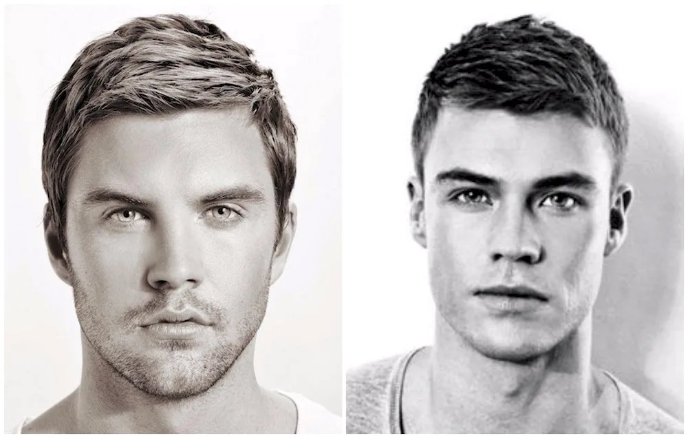 Square face haircuts for men