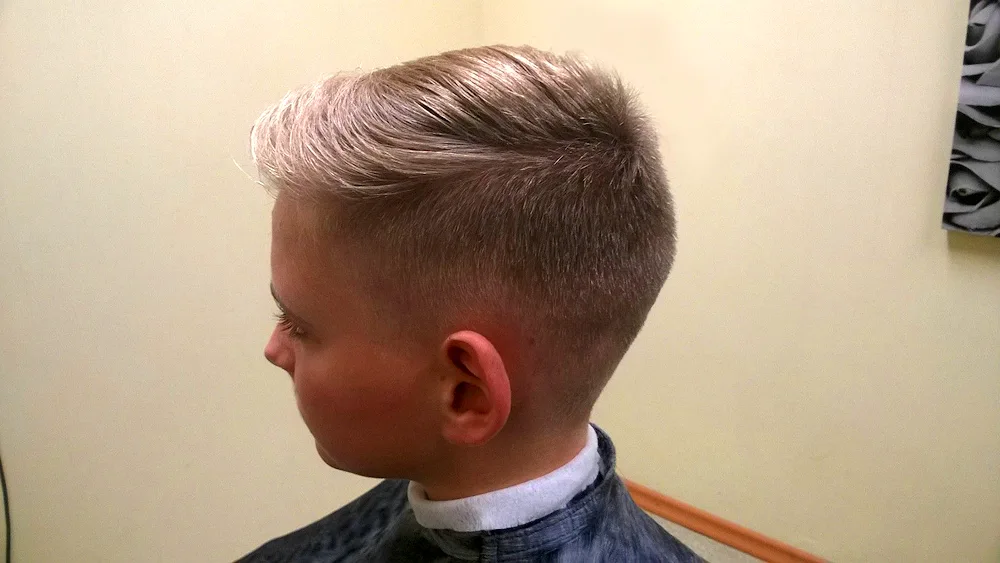 Boy haircuts 2022 10 years old rear view