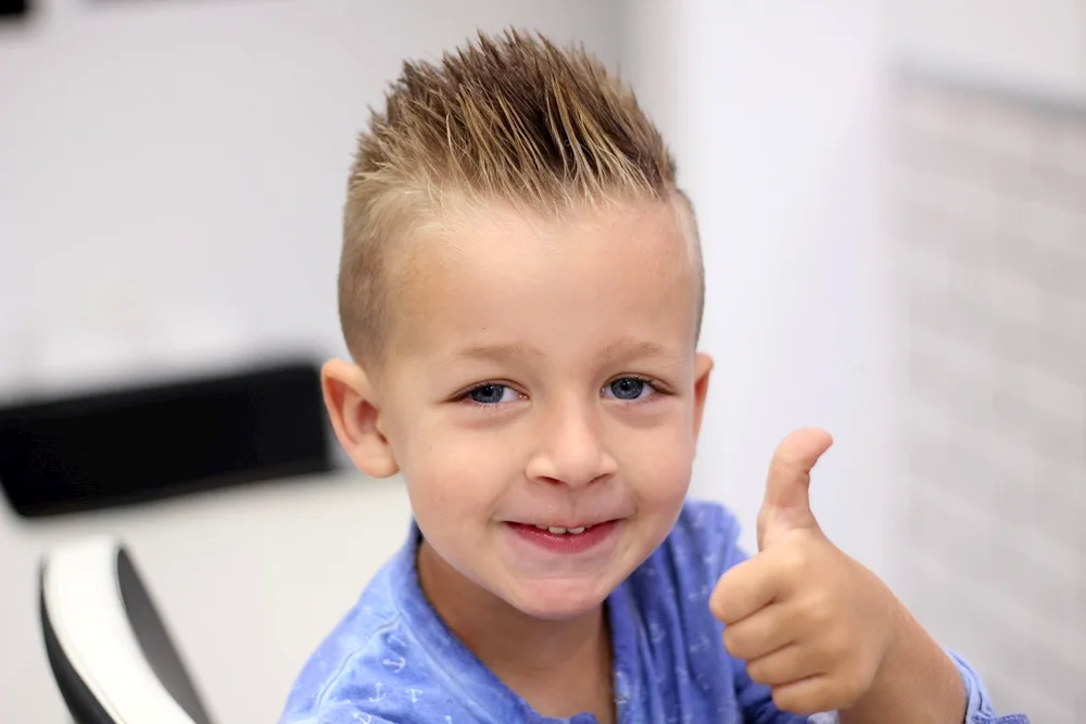 Dragon haircut for boys