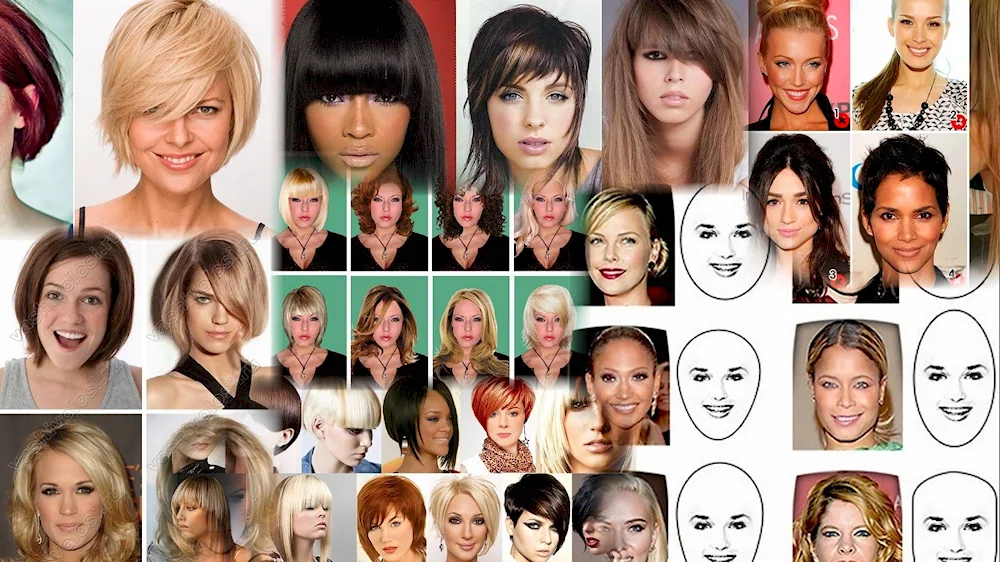 Hairstyles for oval face