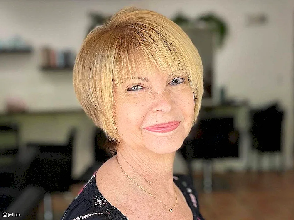 Haircuts for women over 60