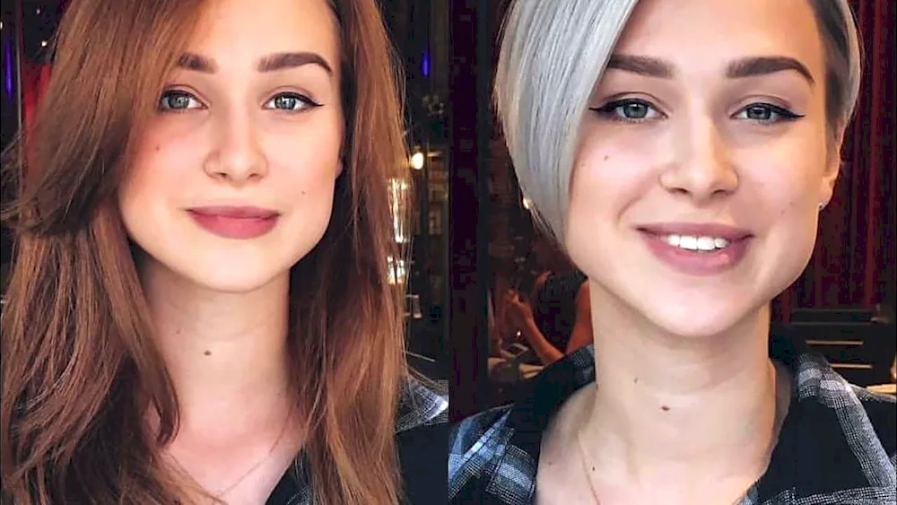 Haircuts before and after