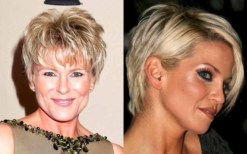 Garson bob haircuts for women after 50