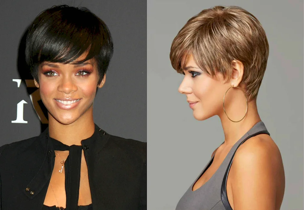 Short haircuts for women asymmetry creative