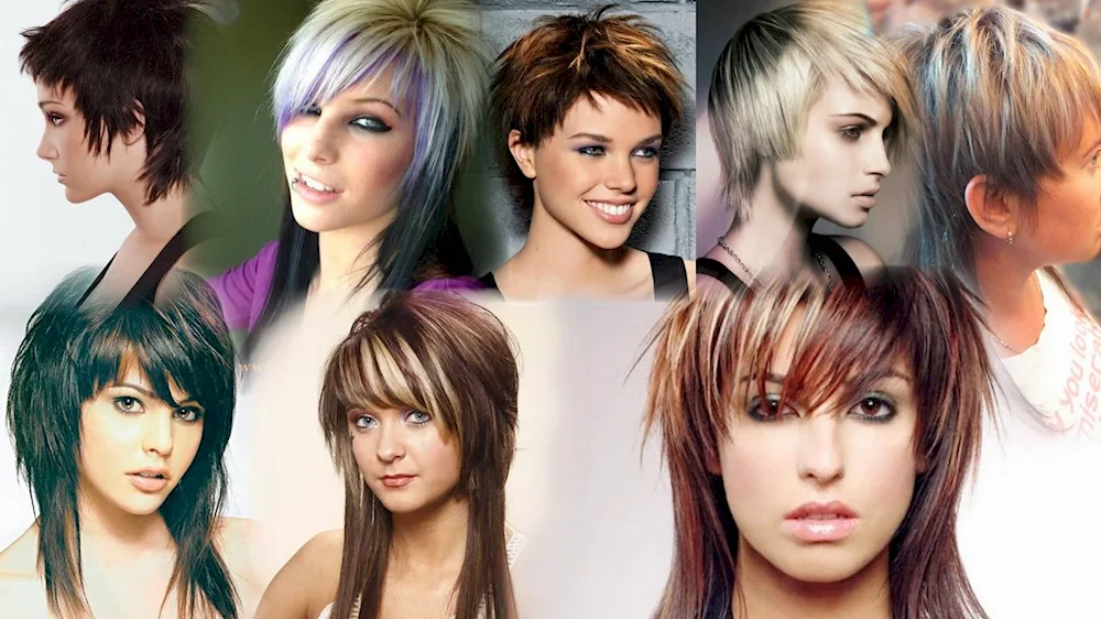 Cascade and Gavroche haircuts