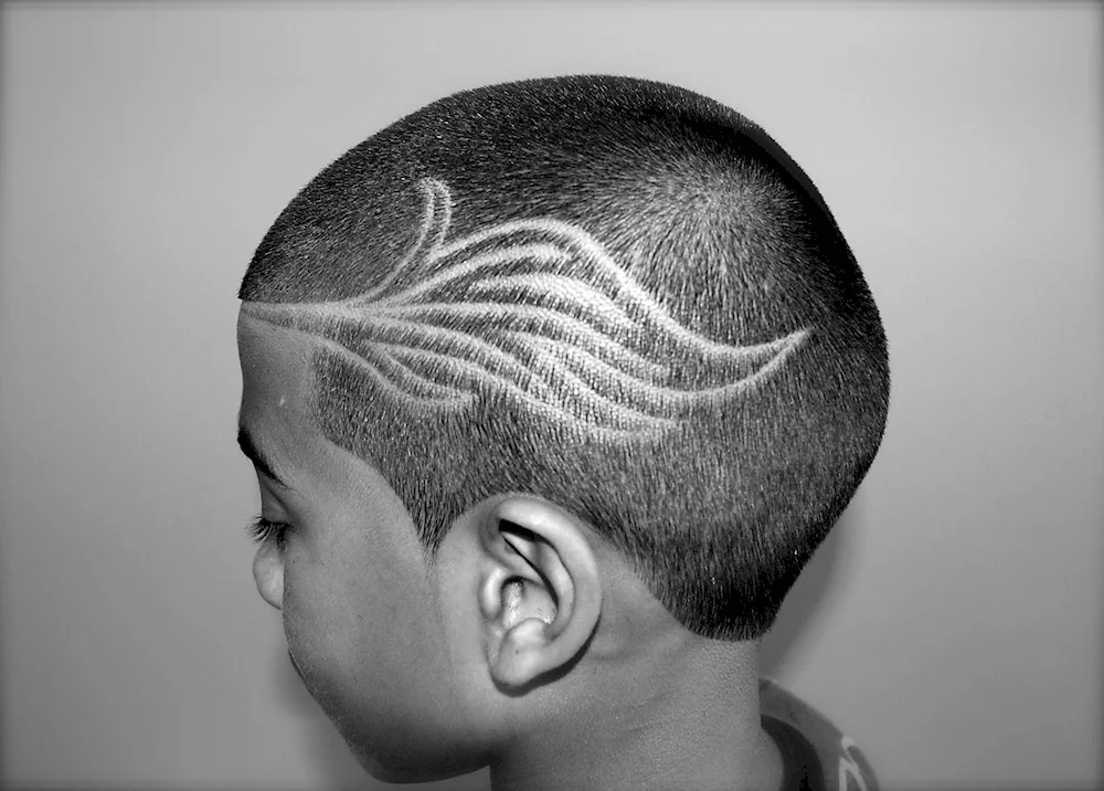 Hair tattoo haircuts