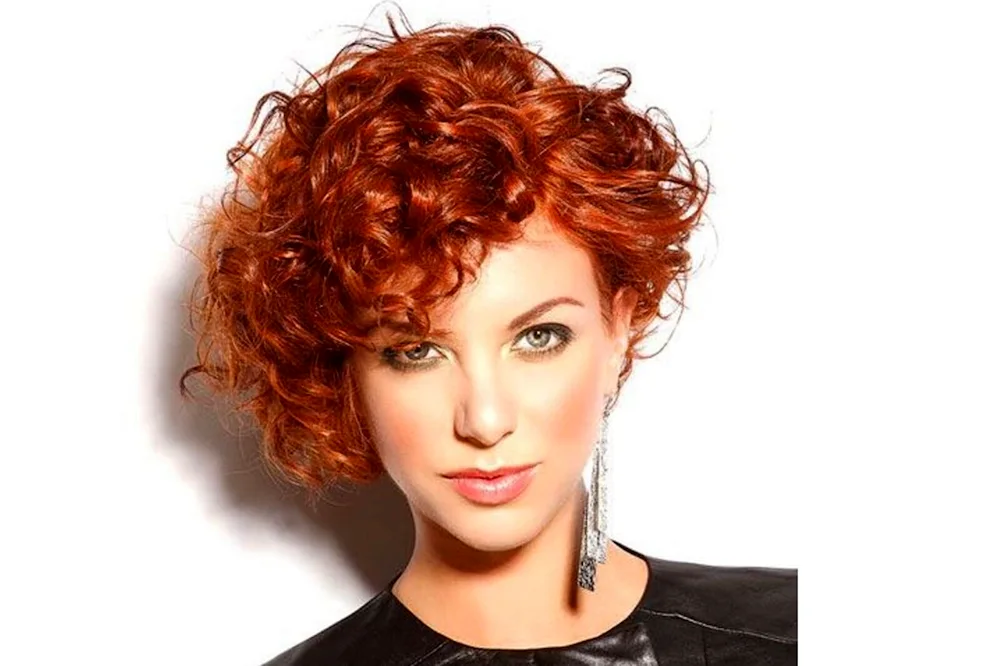 Curly haircut for curly hair