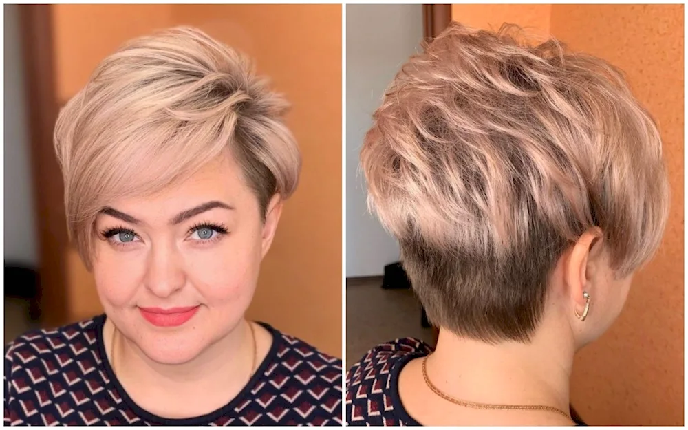 Pixie haircut