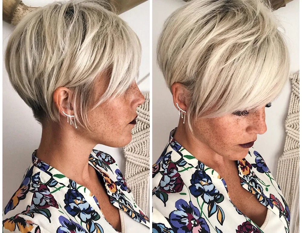 Long Pixie Bob haircut