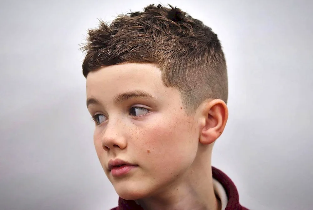 Half-box haircuts for boys 2021