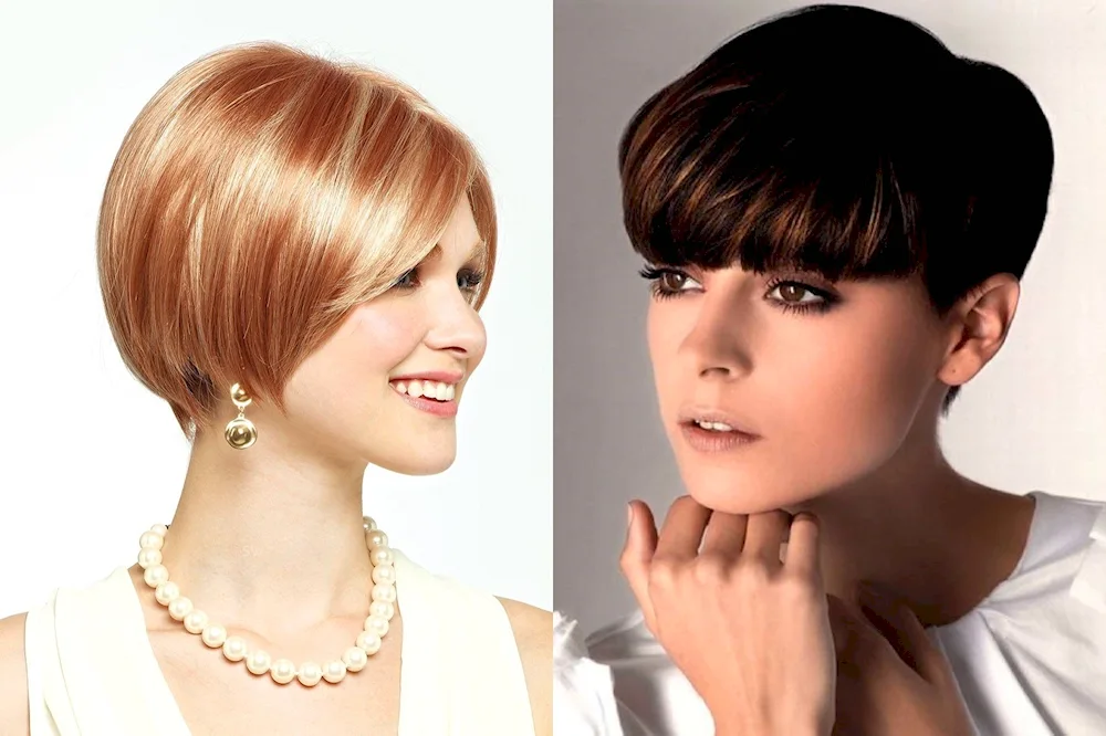 Frankie Sandford short hair with open ears