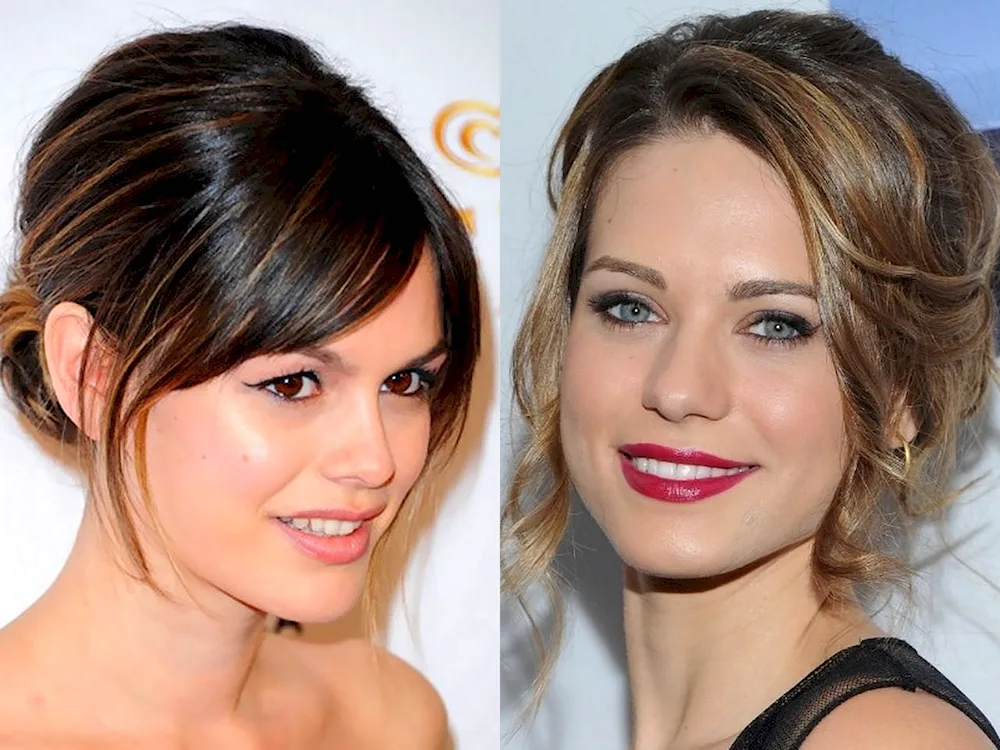 Hairstyles for a round face