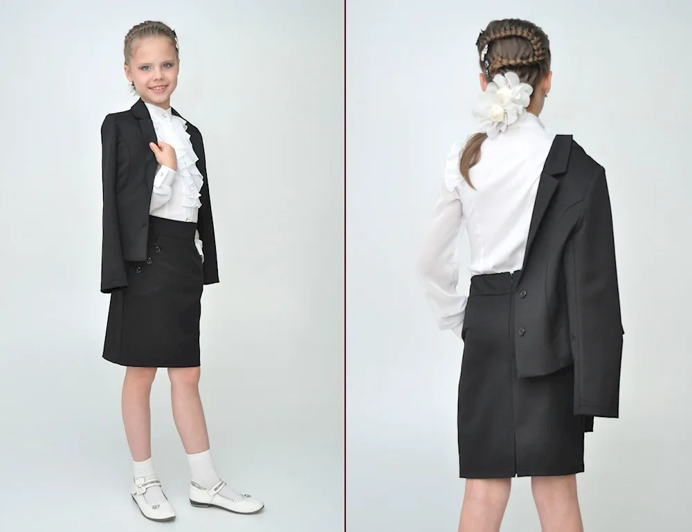 Strict school uniform for girls