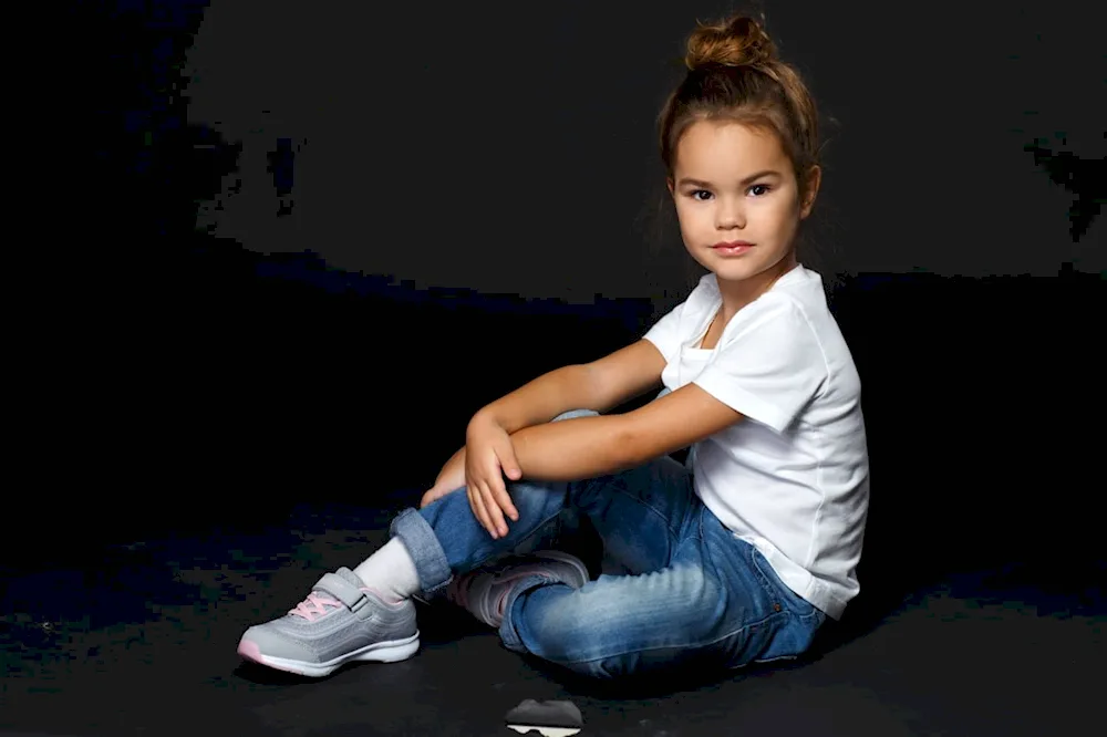 Studio shooting of children