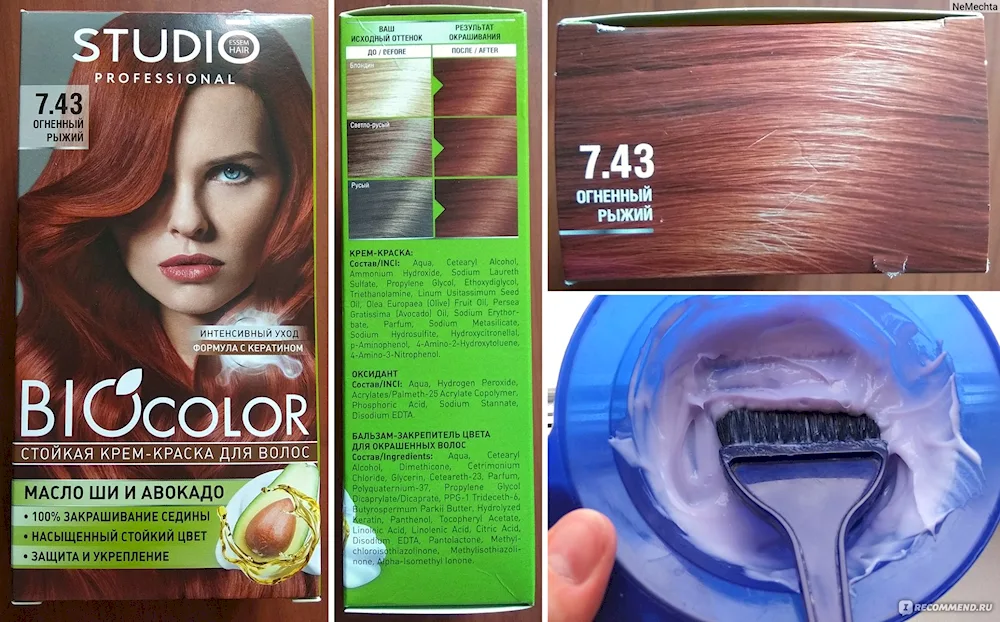 Studio Biocolor hair dye