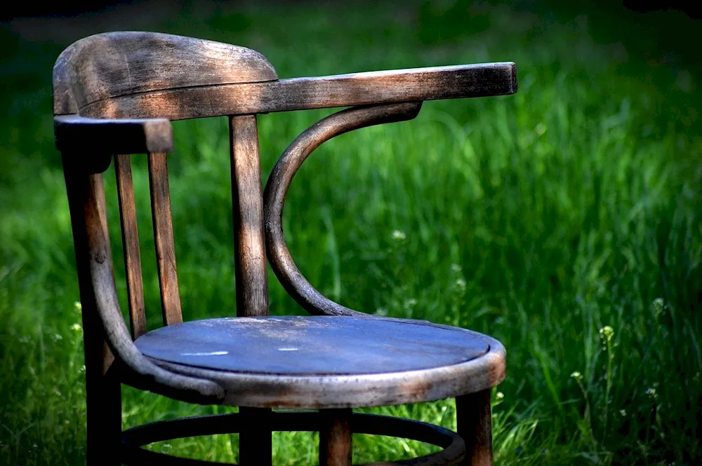 Chair black and white