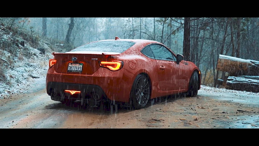 Subaru BRZ 4k