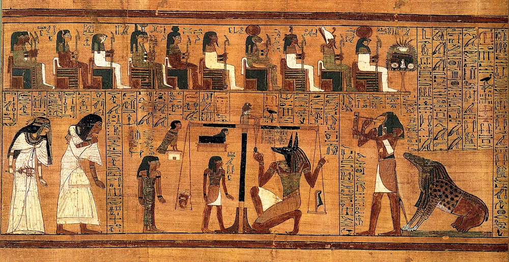 The Judgment of Osiris Papyrus Ani