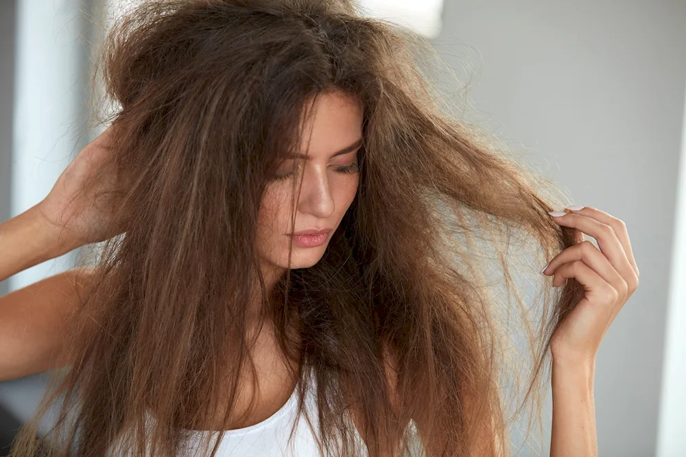 Deflowered hair