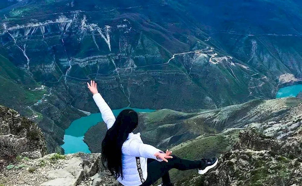 Sulak Canyon observation deck