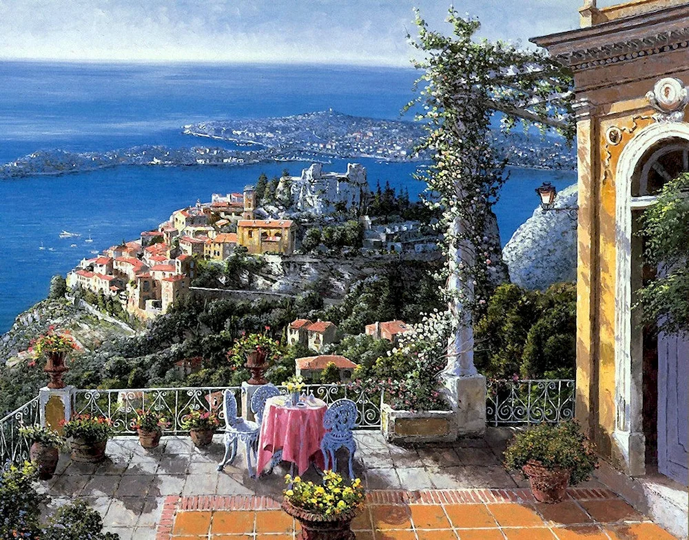 Alexander Milyukov Crimean landscape