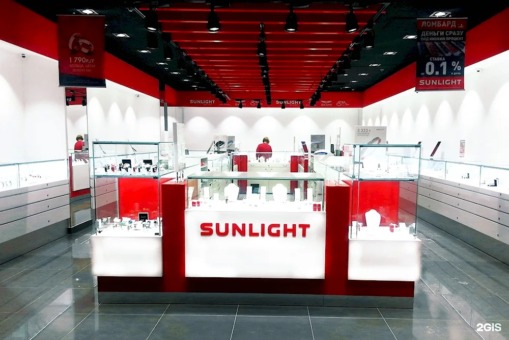 Sunlight jewellery store