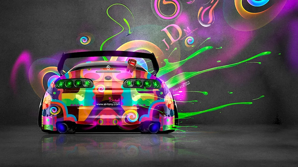 Supra JDM neon