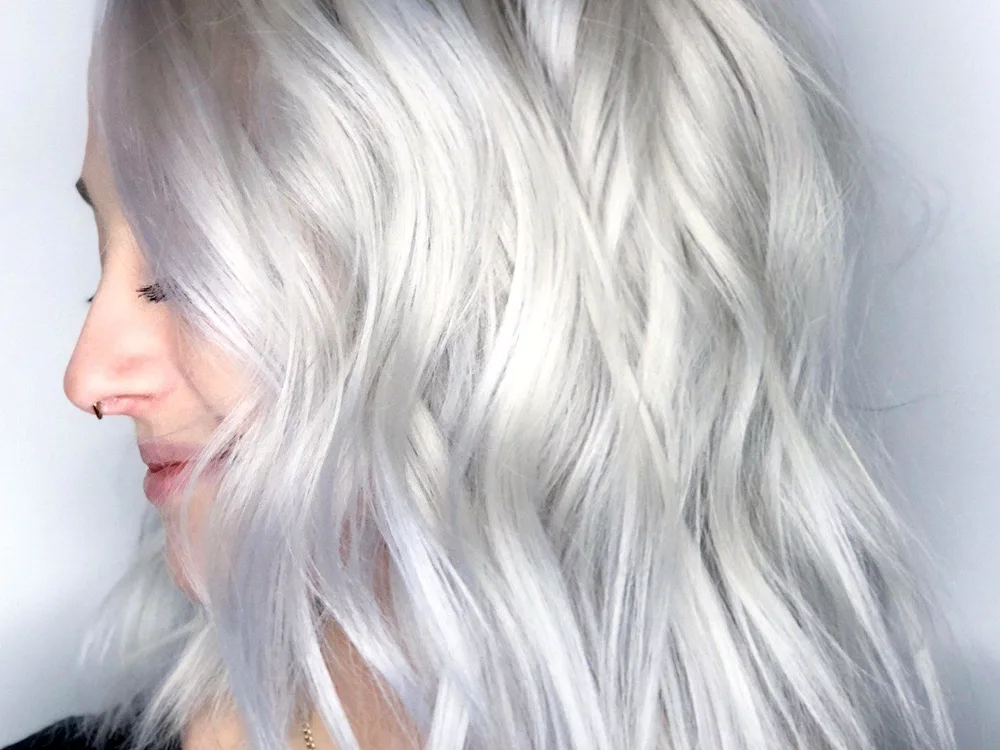 Ash blond