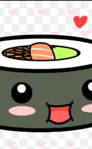 Sushi drawing for drawing