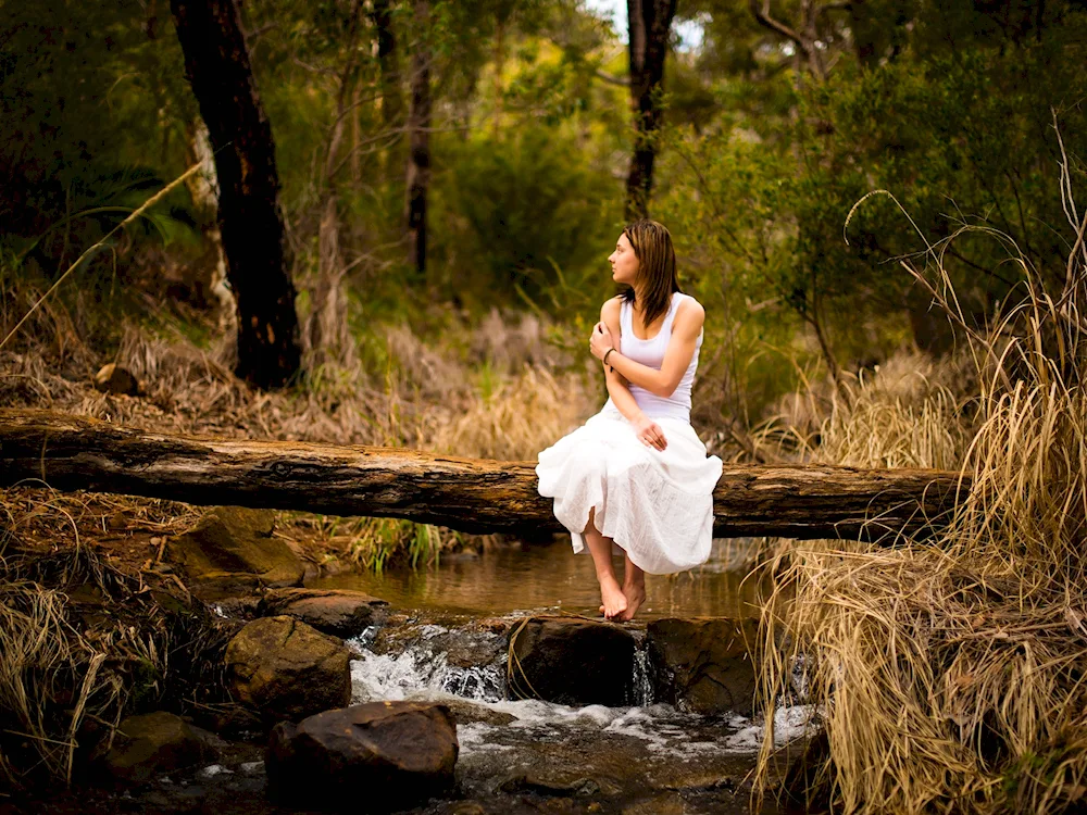 Photoshoot in nature