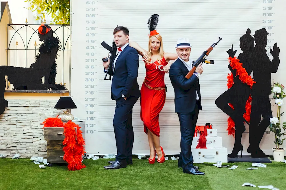 Chicago Mafia gangster party