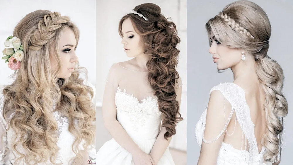 Eastern hairstyles. Anna Komarova