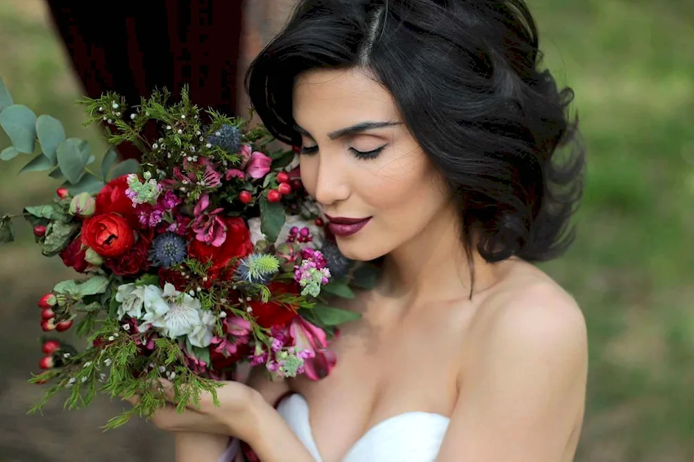 Brunette Wedding Hairstyles