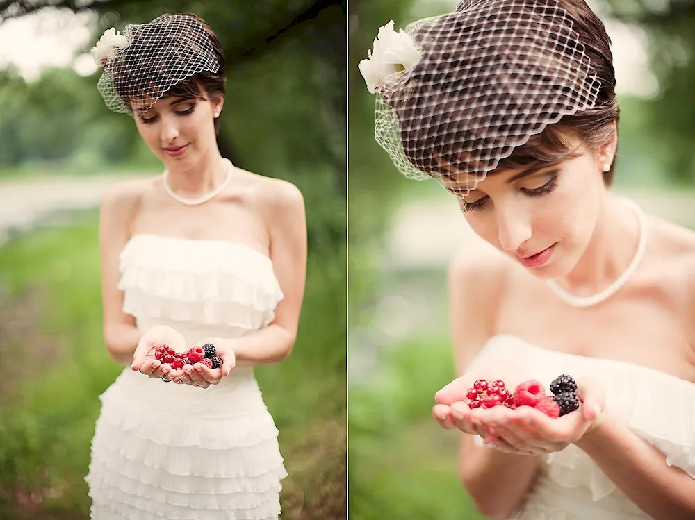 Wedding hairstyles for short hair