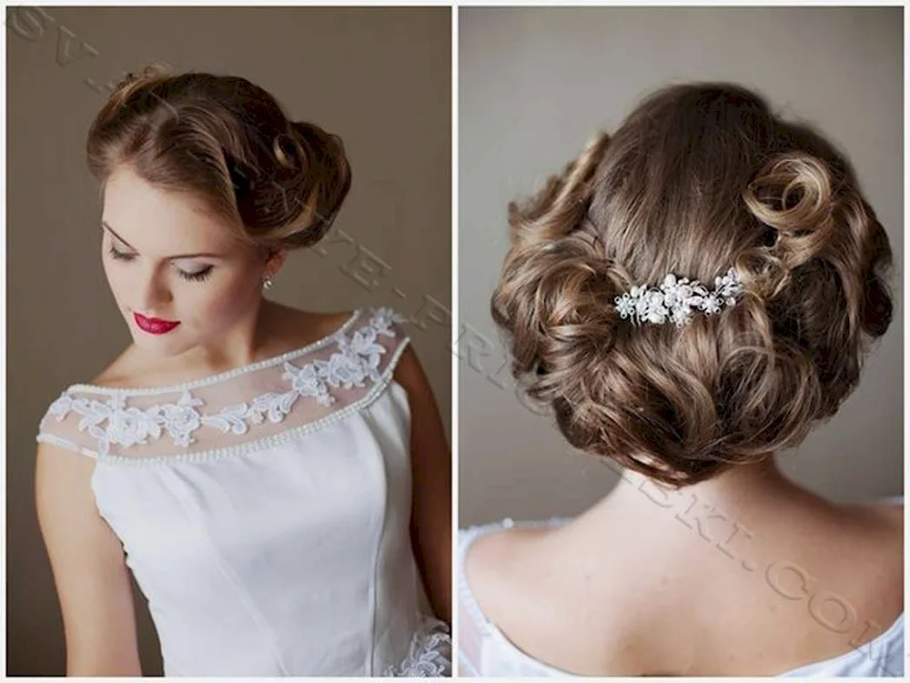 Wedding hairstyles for short hair