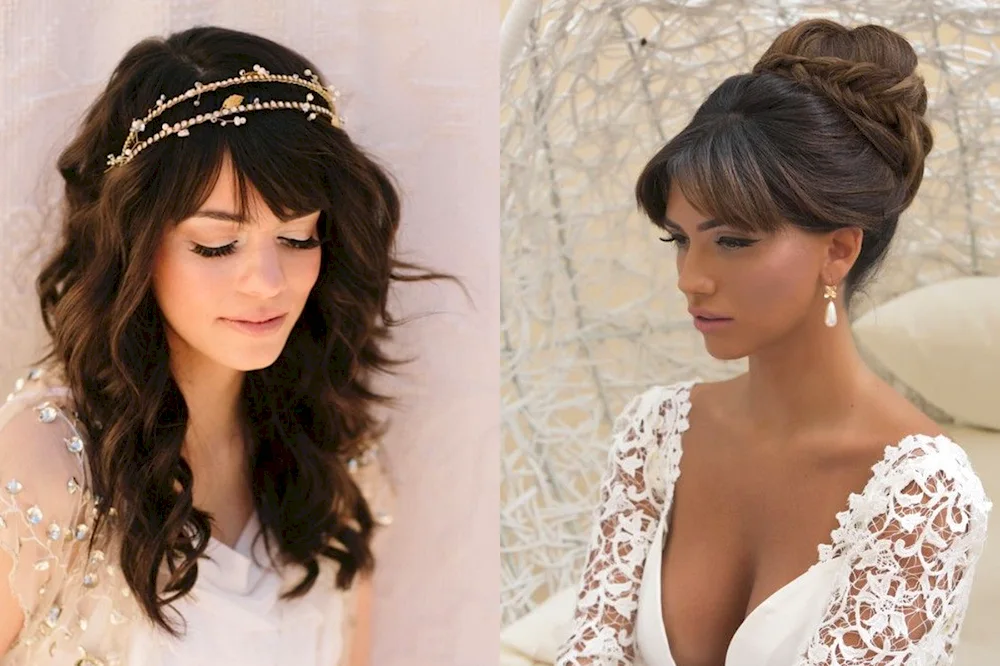 Evening hairstyles